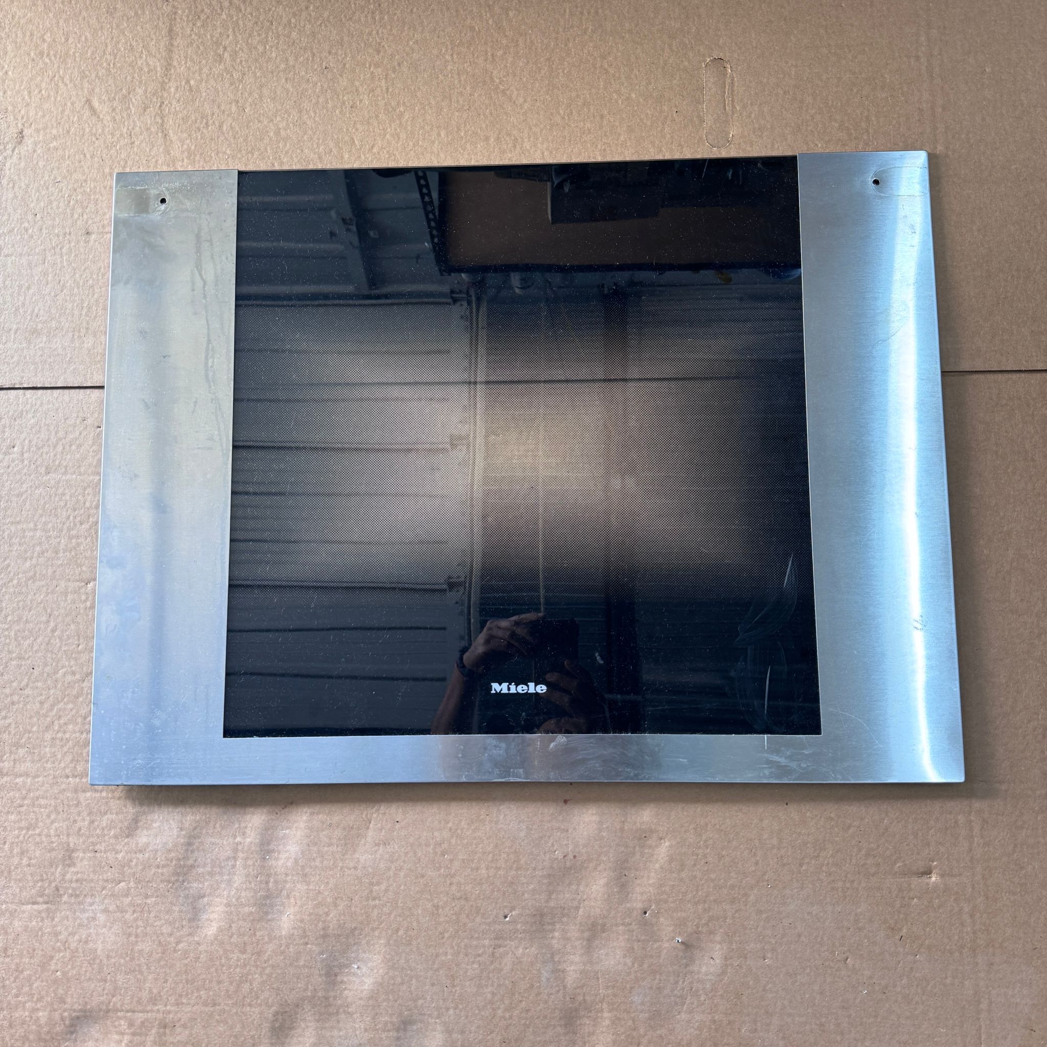 Miele Double Wall Oven Inner Glass H398BP2 Miele Double Wall Oven Inner Glass H398BP2